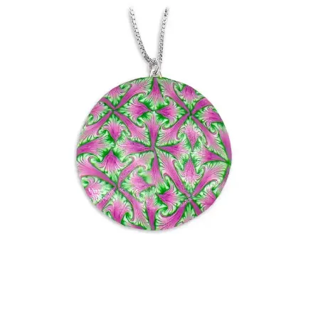 Smykke Roseopicta, 33x33mm, håndlaget - 240836 Smykke Roseopicta, 33x33mm, håndlaget - 240836