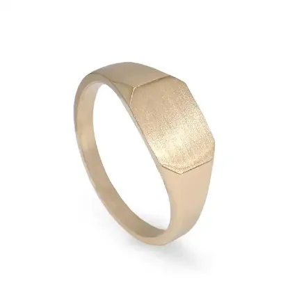 Signetring i gult gull 14 kt -  5000506 Signetring i gult gull 14 kt -  5000506