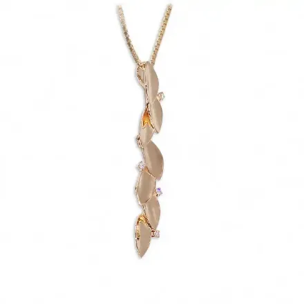 Diamantsmykke i gult med diamanter - 4071012 Diamantsmykke i gult med diamanter - 4071012