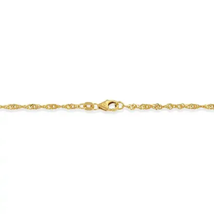 Armbånd i gult gull 14kt, 19 cm - 18GU2219 Armbånd i gult gull 14kt, 19 cm - 18GU2219