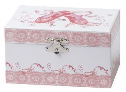 Smykkeskrin Ballerina, hvit/rosa, 150 x 100 x 80 mm - 3965303 Smykkeskrin Ballerina, hvit/rosa, 150 x 100 x 80 mm - 3965303