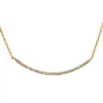 Smykke Carmen i gult gull 14kt med zirkonia - 96312