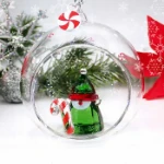 Swarovski figurer Holiday Cheers Santa’s Elf Ball Ornament - 5596383