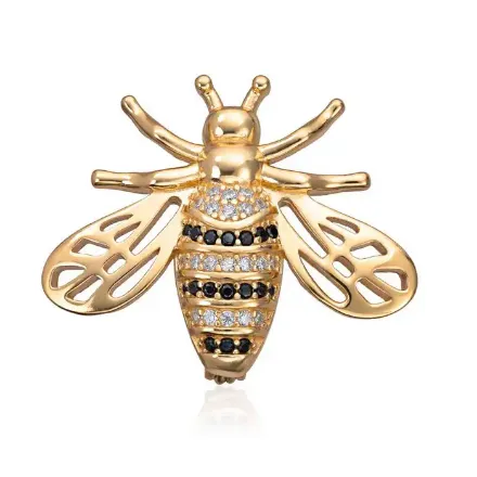 Brosje forgylt sølv Redd en bie med zirkonia - 3026402 Brosje forgylt sølv Redd en bie med zirkonia - 3026402