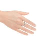 Diamantring forlovelsesring Azur 0,50 ct E-VS2 - ABR01139