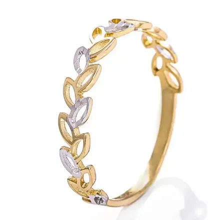 Gullring tofarget, 14kt - 57227 Gullring tofarget, 14kt - 57227