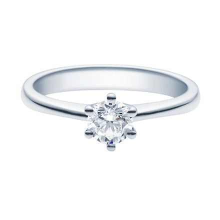 Diamantring forlovelsesring 0,50 ct i 14kt gull. Diona - 18001050 Diamantring forlovelsesring 0,50 ct i 14kt gull. Diona - 18001050