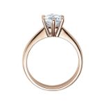 Diamantring forlovelsesring 1,00 ct  i 14kt gull. Diona  - 18001100