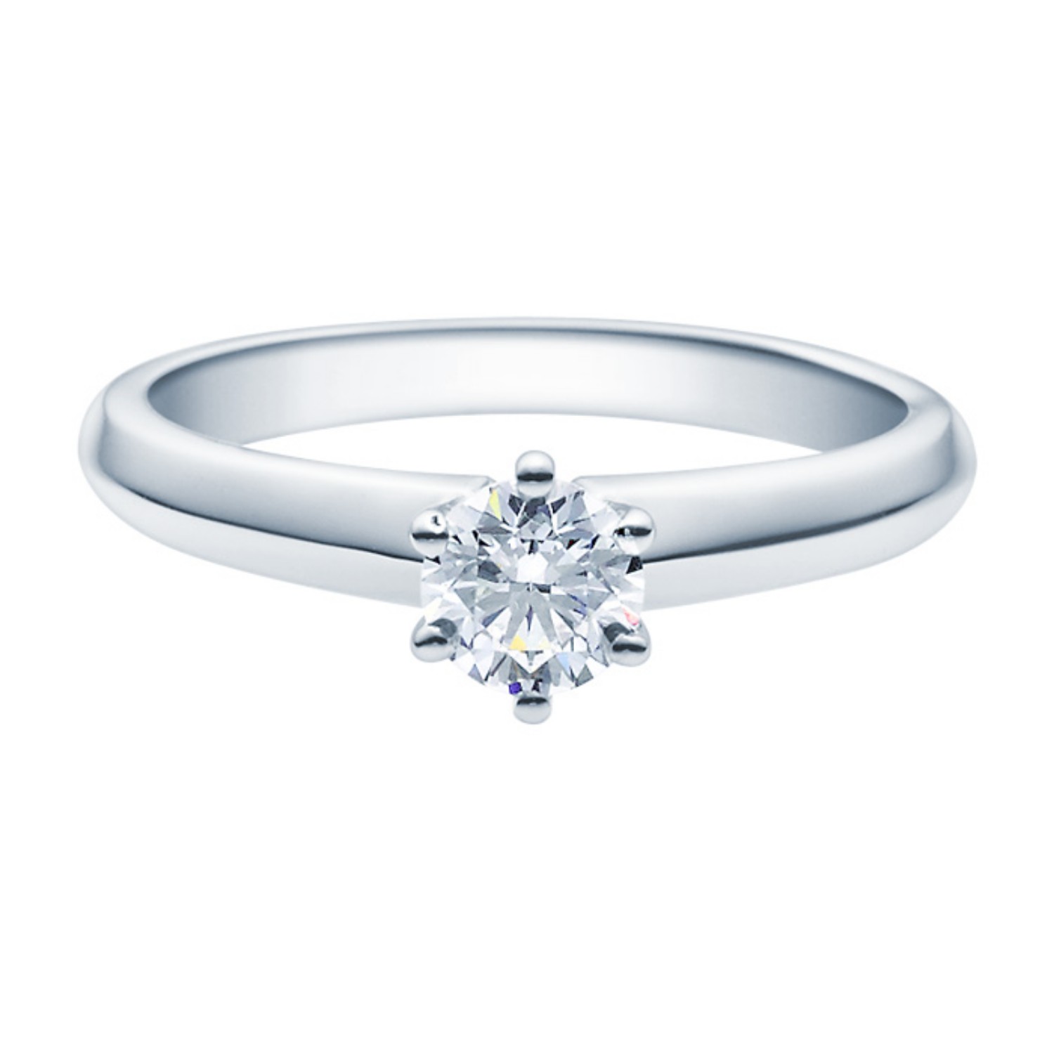 Diamantring forlovelsesring  0,50 ct i 14kt gull. Violetta - 18003050