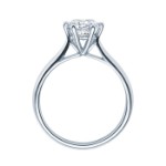 Diamantring forlovelsesring 1,00 ct i 14kt gull.  Leticia - 18007100