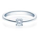 Diamantring forlovelsesring 0,25 ct i 14kt gull. Lilya. - 18008025