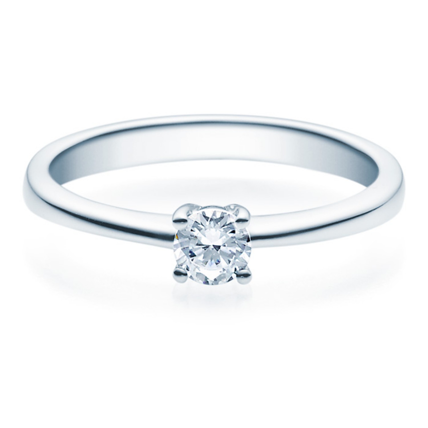 Diamantring forlovelsesring 0,25 ct i 14kt gull. Lilya. - 18008025