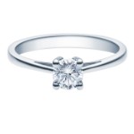 Diamantring forlovelsesring 0,50 ct i 14kt gull. Soria - 18010050