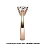 Enstens diamantring Diona 14 kt gull med 0,40 ct TW-Si.Magic Moments -18001040