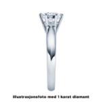 Enstens diamantring Violetta 14 kt gull med 0,20 ct TW-Si.Magic Moments -18003020