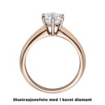 Enstens diamantring Violetta 14 kt gull med 0,20 ct TW-Si.Magic Moments -18003020