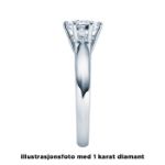 Enstens diamantring Violetta 14 kt gull med 0,30 ct TW-Si.Magic Moments -18003030