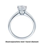 Enstens diamantring Violetta 14 kt gull med 0,30 ct TW-Si.Magic Moments -18003030