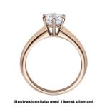 Enstens diamantring Violetta 14 kt gull med 0,30 ct TW-Si.Magic Moments -18003030