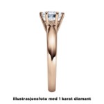 Enstens diamantring Violetta 14 kt gull med 0,40 ct TW-Si.Magic Moments -18003040