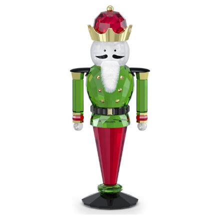 Swarovski figurer Holiday Cheers Nutcracker Green - 5656196 Swarovski figurer Holiday Cheers Nutcracker Green - 5656196