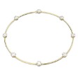 Swarovski collier Constella Mixed round cuts, gult - 5622720