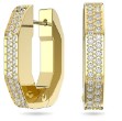 Swarovski øredobber Dextera hoop Octagon shape, Small, White, Gold-tone plated - 5626084 Swarovski øredobber Dextera hoop Octagon shape, Small, White, Gold-tone plated - 5626084