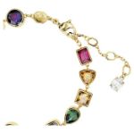 Swarovski armband Stilla Mixed cuts, Multicolored, Gold-tone plated - 5662925