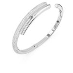 Swarovski armband Dextera Magnetic closure, White, Rhodium plated - 5670252