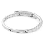 Swarovski armband Dextera Magnetic closure, White, Rhodium plated - 5670252