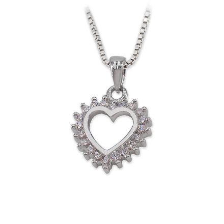 Diamanthjerte i gull med 0,15 ct TW-Si - COC10097 Diamanthjerte i gull med 0,15 ct TW-Si - COC10097