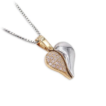 Gullhjerte Jeg Elsker deg i 14kt gull, kan åpnes - 1835 Gullhjerte Jeg Elsker deg i 14kt gull, kan åpnes - 1835