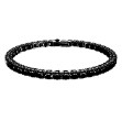 Swarovski armbånd Matrix Tennis  Round cut, Black, Ruthenium plated - 5664153