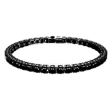 Swarovski armbånd Matrix Tennis  Round cut, Black, Ruthenium plated - 5664153 Swarovski armbånd Matrix Tennis  Round cut, Black, Ruthenium plated - 5664153