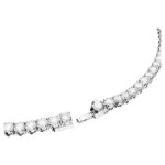 Swarovski smykkesett Matrix Tennis set Round cut, White, Rhodium plated - 5647730