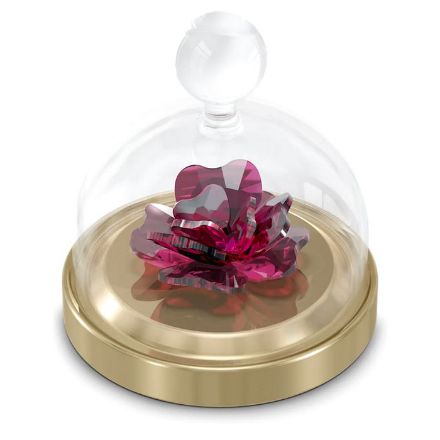 Swarovski figurer Garden Tales Rose Bell Jar, small - 5619223 Swarovski figurer Garden Tales Rose Bell Jar, small - 5619223