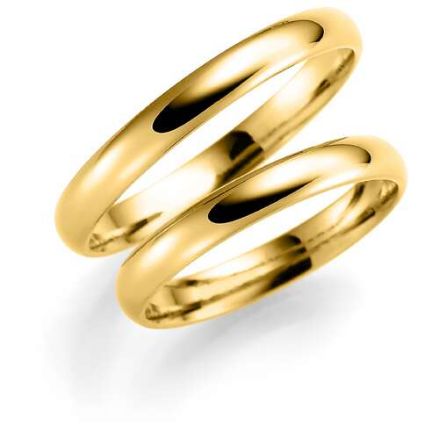 Gifteringer i gull 14 kt, 5 mm. ESPELAND - SE102GU50  Gifteringer i gull 14 kt, 5 mm. ESPELAND - SE102GU50