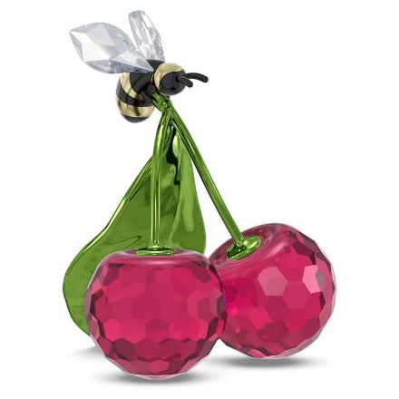 Swarovski figurer Idyllia Bee and Cherry - 5667550 Swarovski figurer Idyllia Bee and Cherry - 5667550