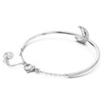 Swarovski armbånd Luna bangle Moon, White, Rhodium plated - 5666175