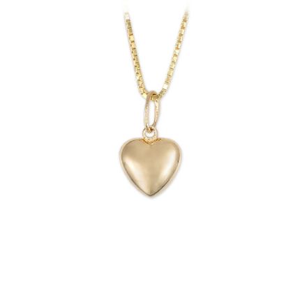 Gullhjerte 14kt gull, liten - 14608861 Gullhjerte 14kt gull, liten - 14608861