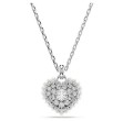Swarovski smykker Hyperbola Heart, White, Rhodium plated - 5684386