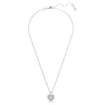 Swarovski smykker Hyperbola Heart, White, Rhodium plated - 5684386