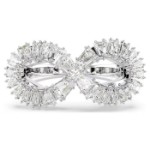  Swarovski Hyperbola cocktail ring Infinity, White, Rhodium plated - 5679698