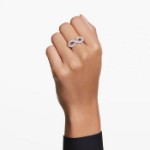  Swarovski Hyperbola cocktail ring Infinity, White, Rhodium plated - 5679698