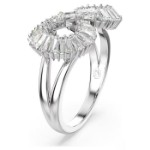  Swarovski Hyperbola cocktail ring Infinity, White, Rhodium plated - 5679698