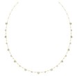 Swarovski collier Imber strandage Round cut, White, Gold-tone plated - 5680091