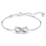 Swarovski armbånd Hyperbola Infinity, White, Rhodium plated - 5679664