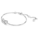 Swarovski armbånd Hyperbola Infinity, White, Rhodium plated - 5679664