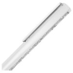 Swarovski pen Crystal Shimmer ballpoint White lacquered, Chrome plated - 5678183