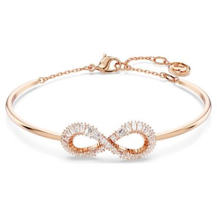 Swarovski armbånd Hyperbola Infinity, White, Rose gold-tone plated - 5679443 Swarovski armbånd Hyperbola Infinity, White, Rose gold-tone plated - 5679443